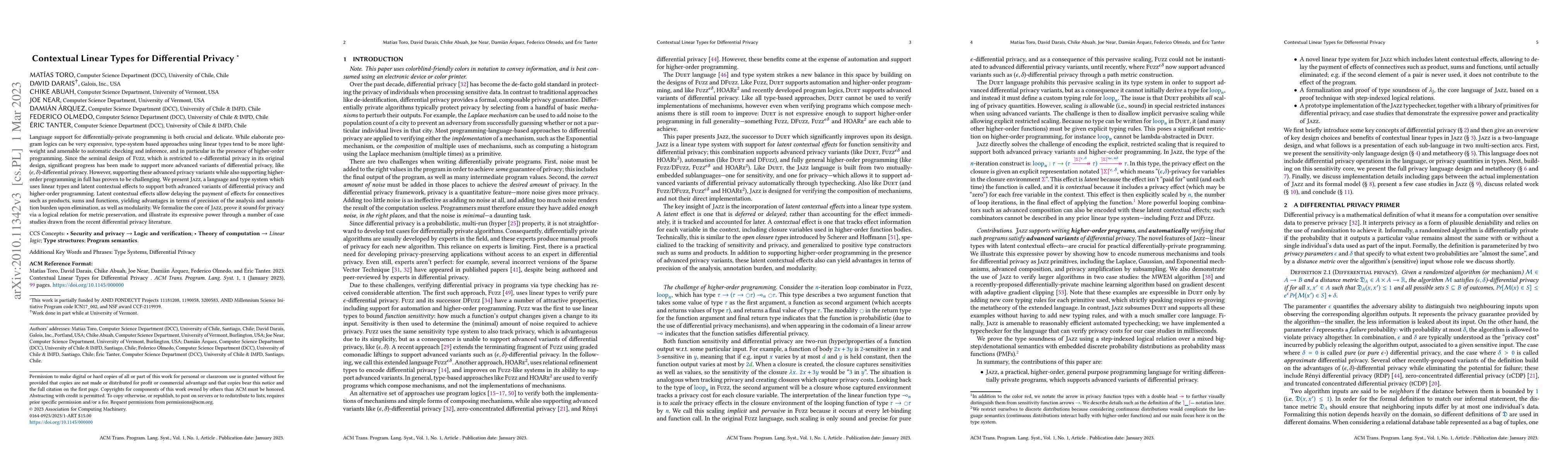 Thumbnail for Contextual Linear Types for Differential Privacy