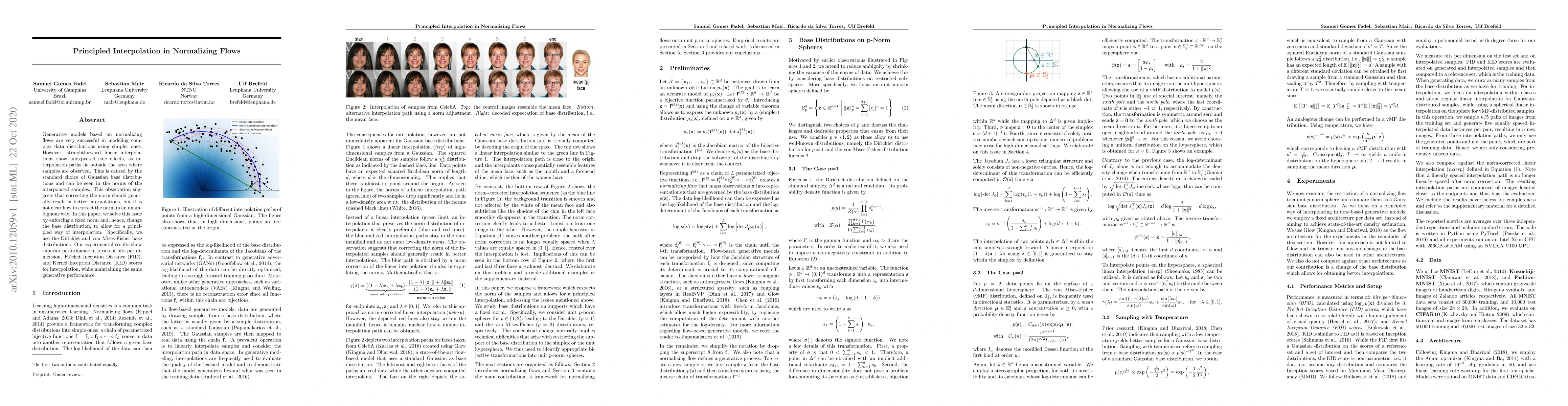 Thumbnail for Principled Interpolation in Normalizing Flows