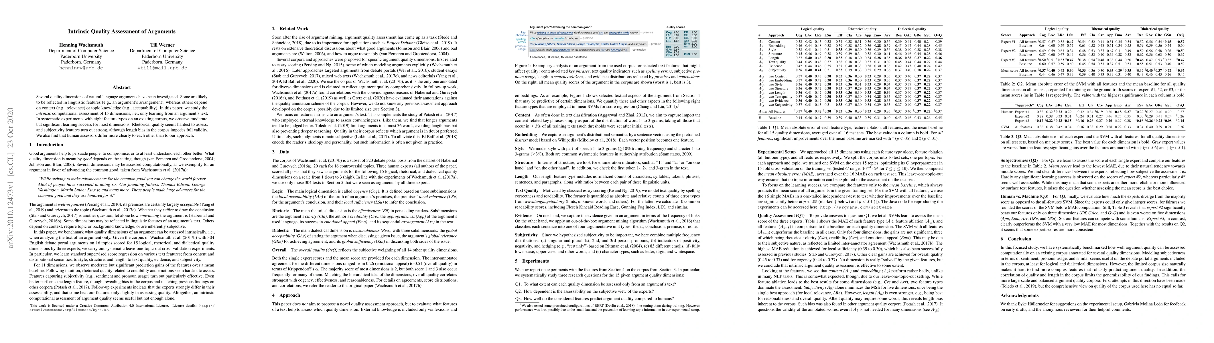 Thumbnail for Intrinsic Quality Assessment of Arguments