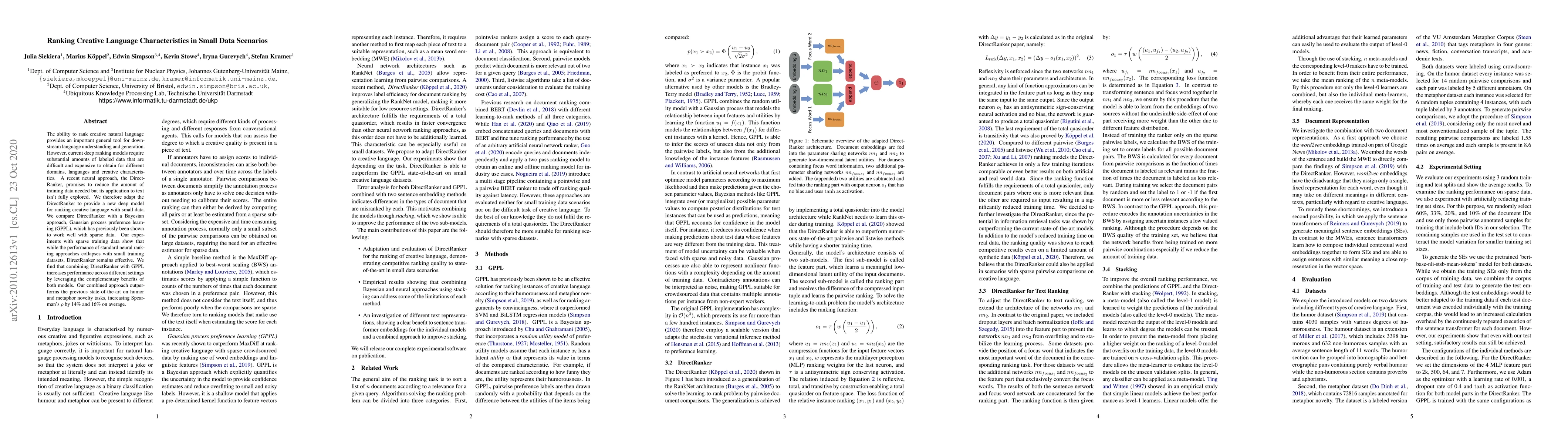 Thumbnail for Ranking Creative Language Characteristics in Small Data Scenarios