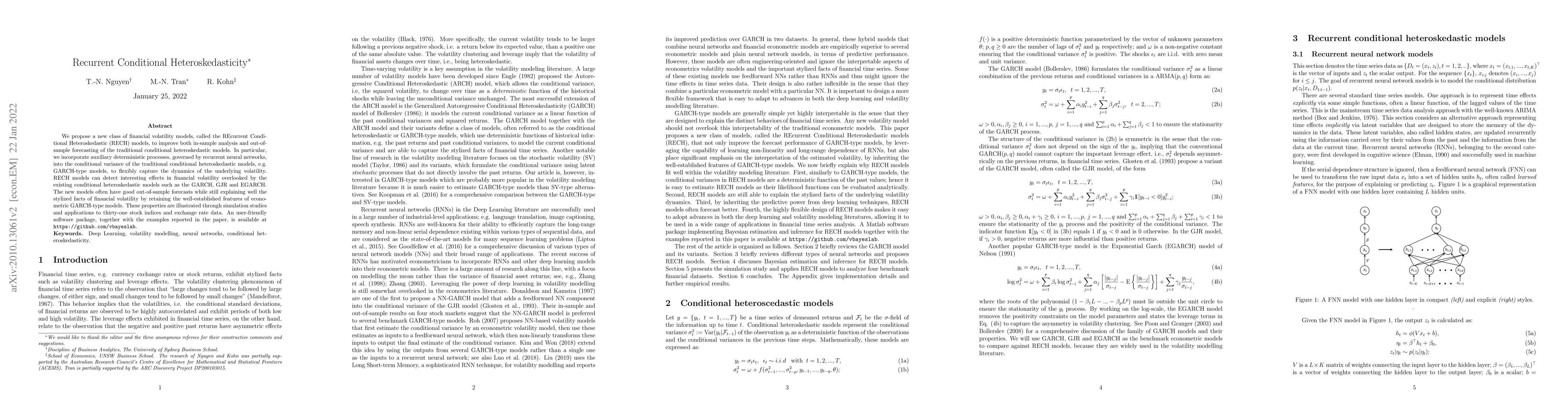Thumbnail for Recurrent Conditional Heteroskedasticity