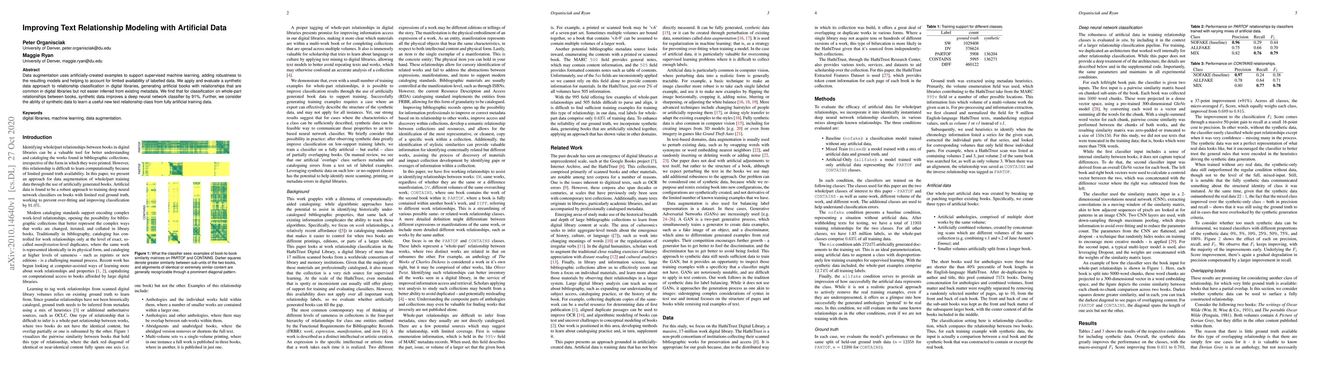 Thumbnail for Improving Text Relationship Modeling with Artificial Data
