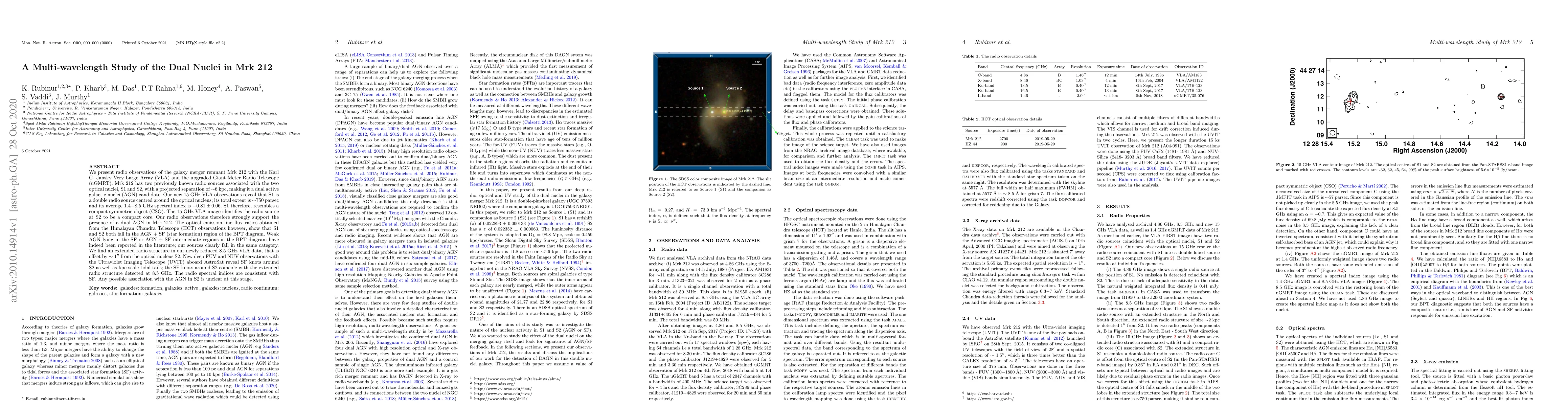 Thumbnail for A Multi-wavelength Study of the Dual Nuclei in Mrk 212