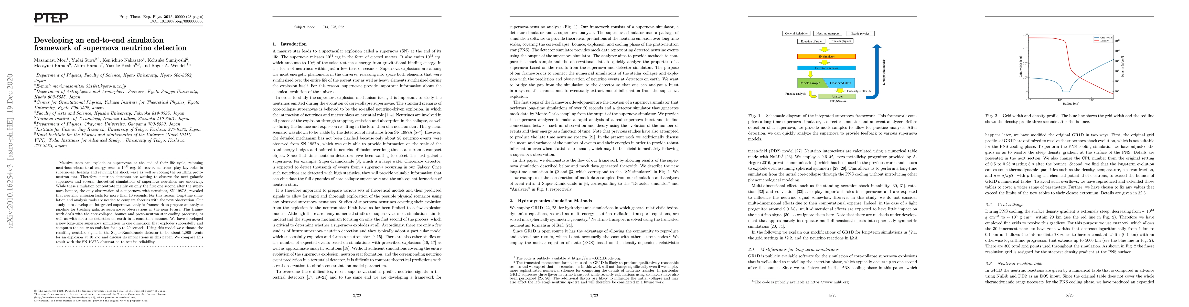 Thumbnail for Developing an end-to-end simulation framework of supernova neutrino
  detection