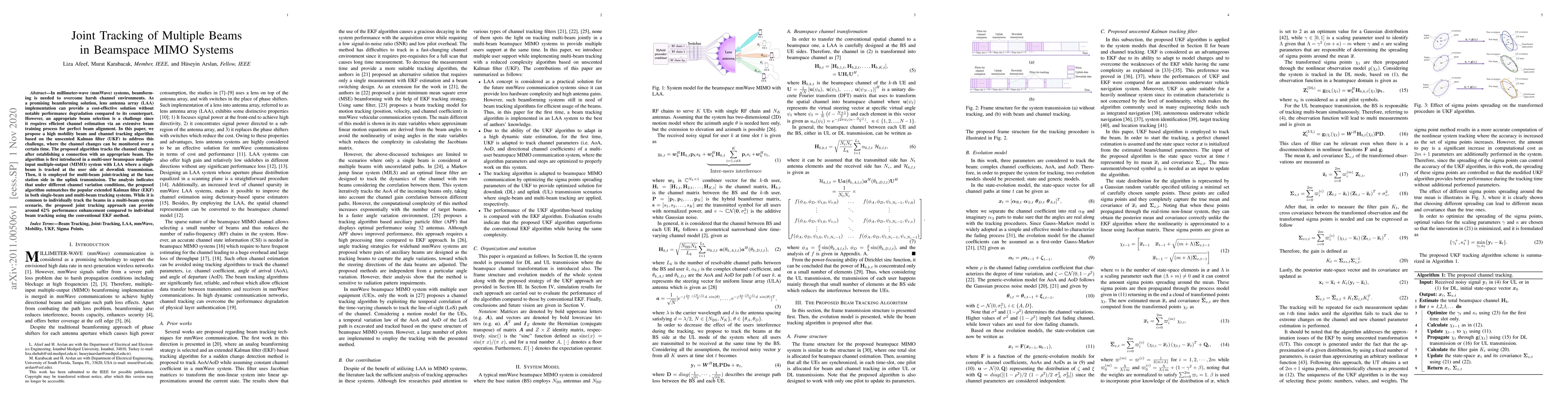 Thumbnail for Joint Tracking of Multiple Beams in Beamspace MIMO Systems