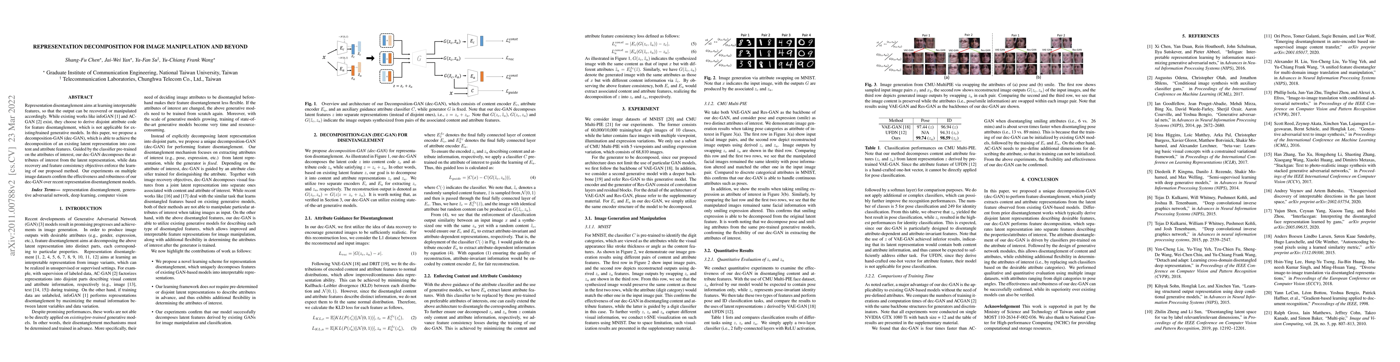 Thumbnail for Representation Decomposition for Image Manipulation and Beyond
