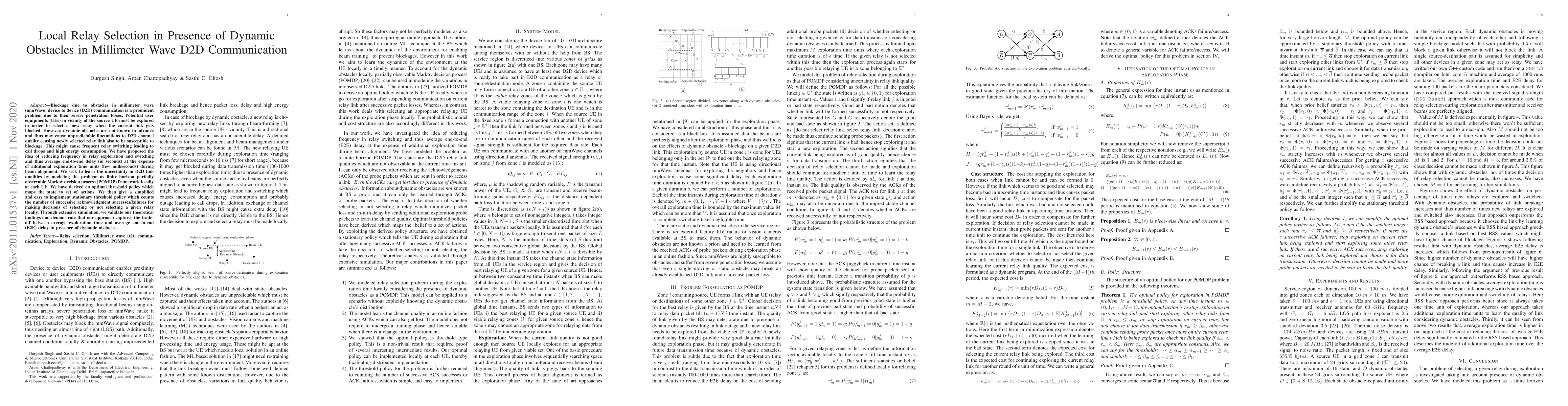 Thumbnail for Local Relay Selection in Presence of Dynamic Obstacles in Millimeter
  Wave D2D Communication