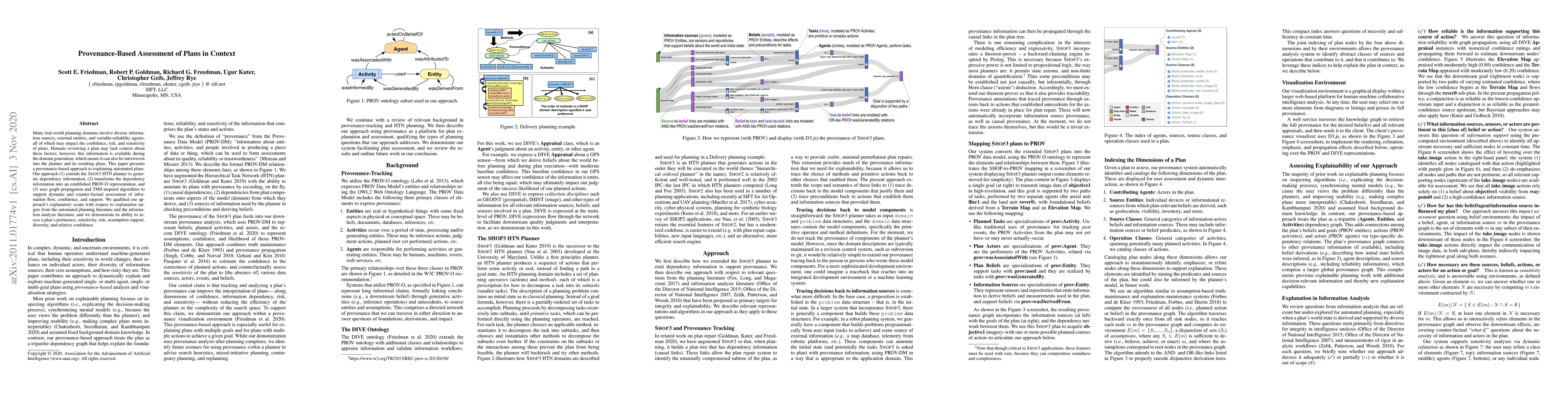 Thumbnail for Provenance-Based Assessment of Plans in Context