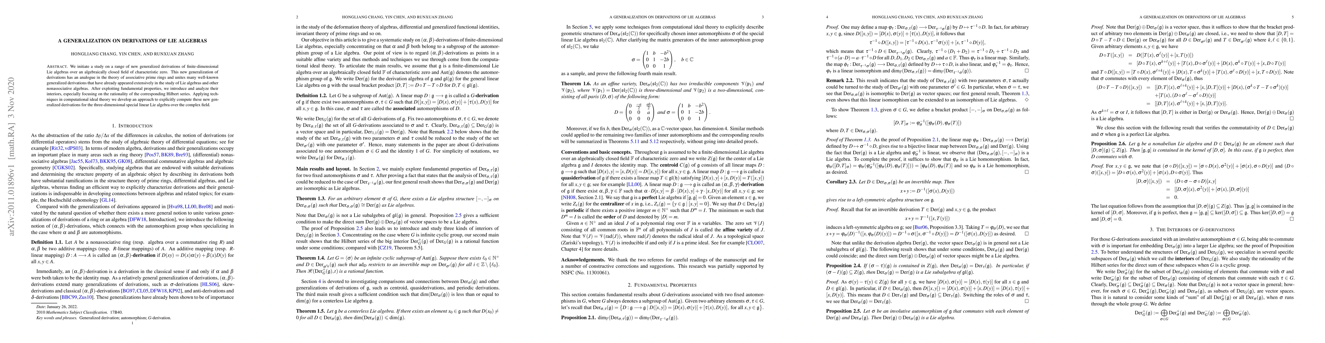 Thumbnail for A generalization on derivations of Lie algebras