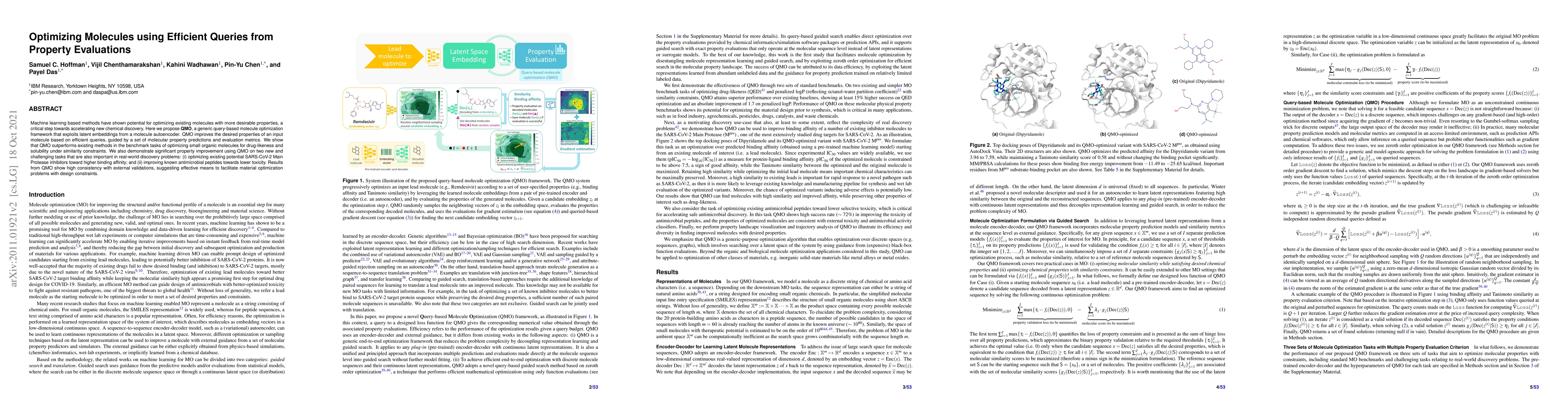 Thumbnail for Optimizing Molecules using Efficient Queries from Property Evaluations