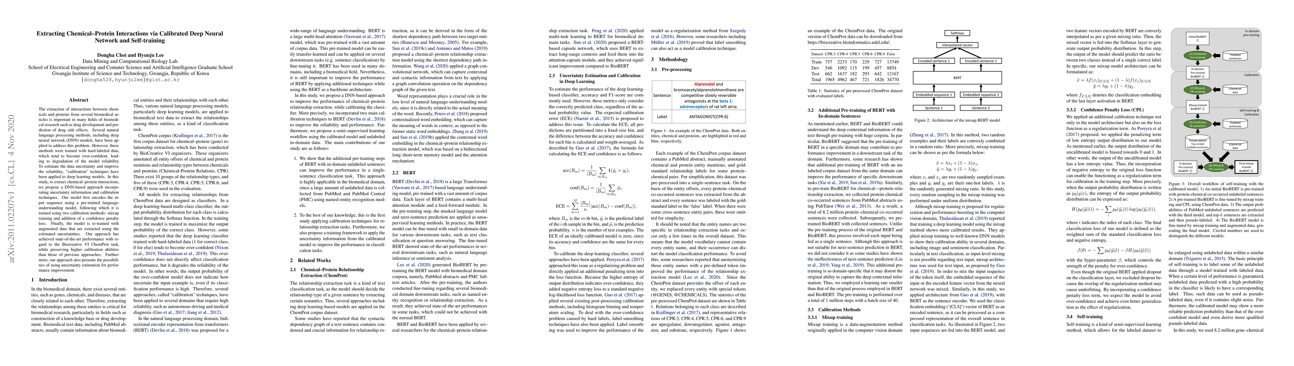 Thumbnail for Extracting Chemical-Protein Interactions via Calibrated Deep Neural
  Network and Self-training