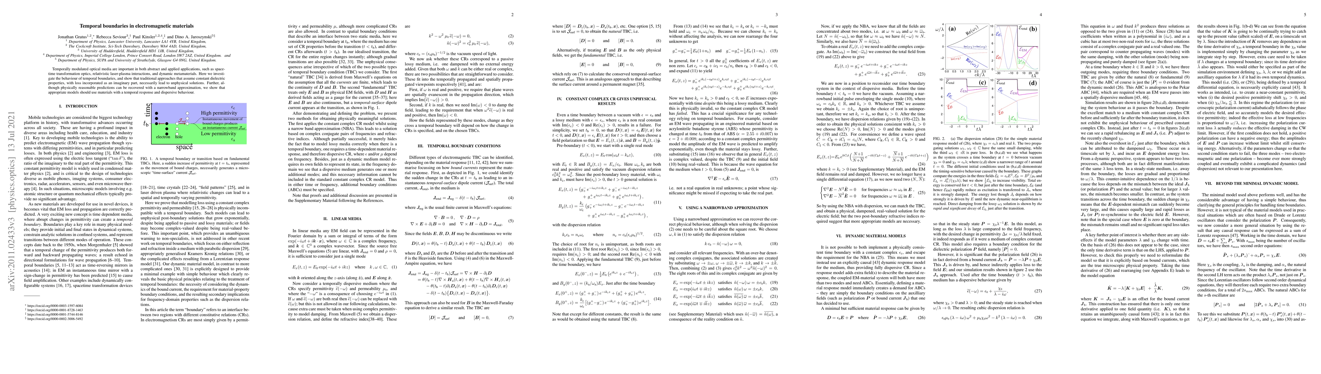 Thumbnail for Temporal boundaries in electromagnetic materials