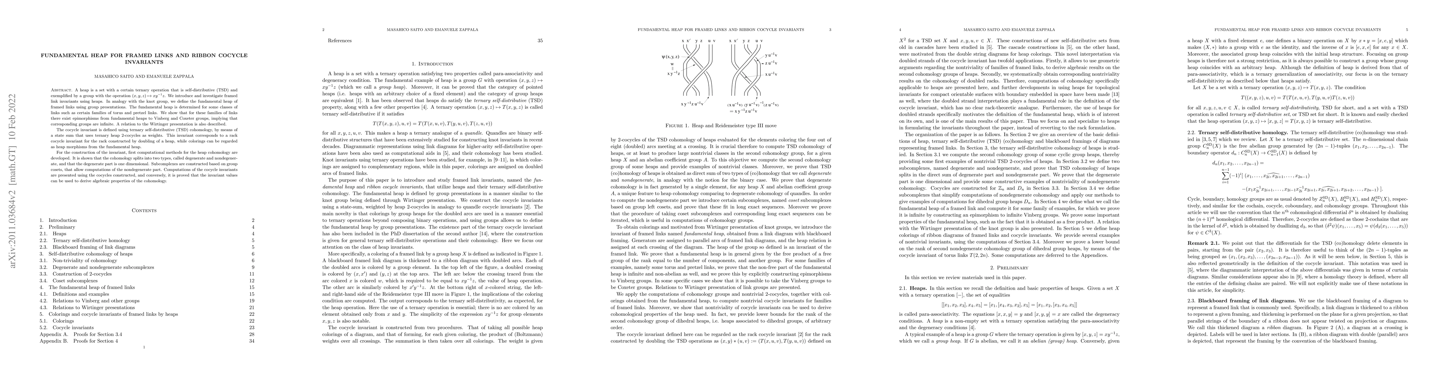 Thumbnail for Fundamental Heap for Framed Links and Ribbon Cocycle Invariants