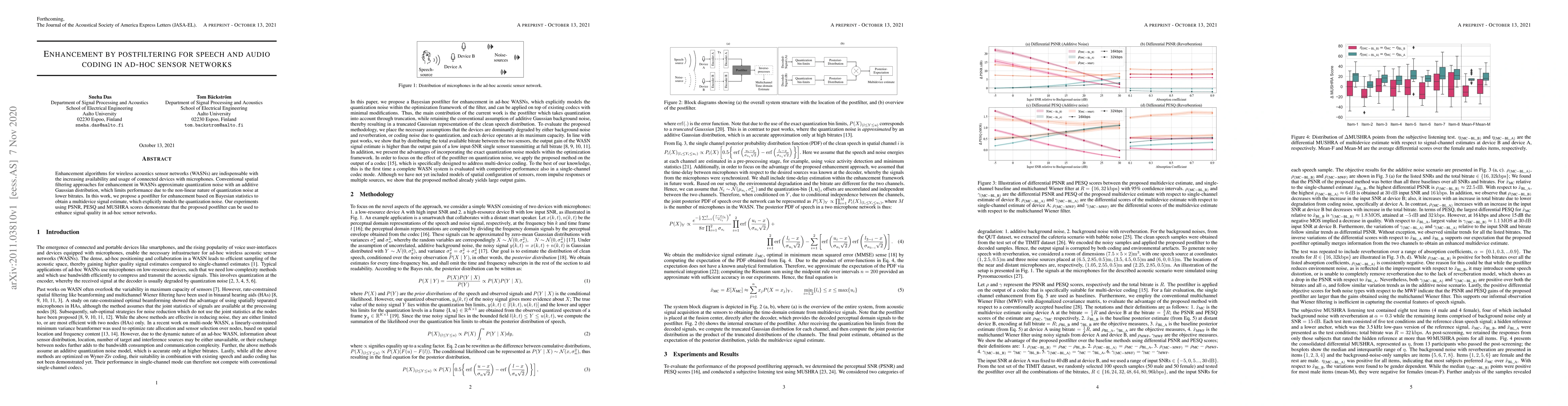 Thumbnail for Enhancement by postfiltering for speech and audio coding in ad-hoc
  sensor networks