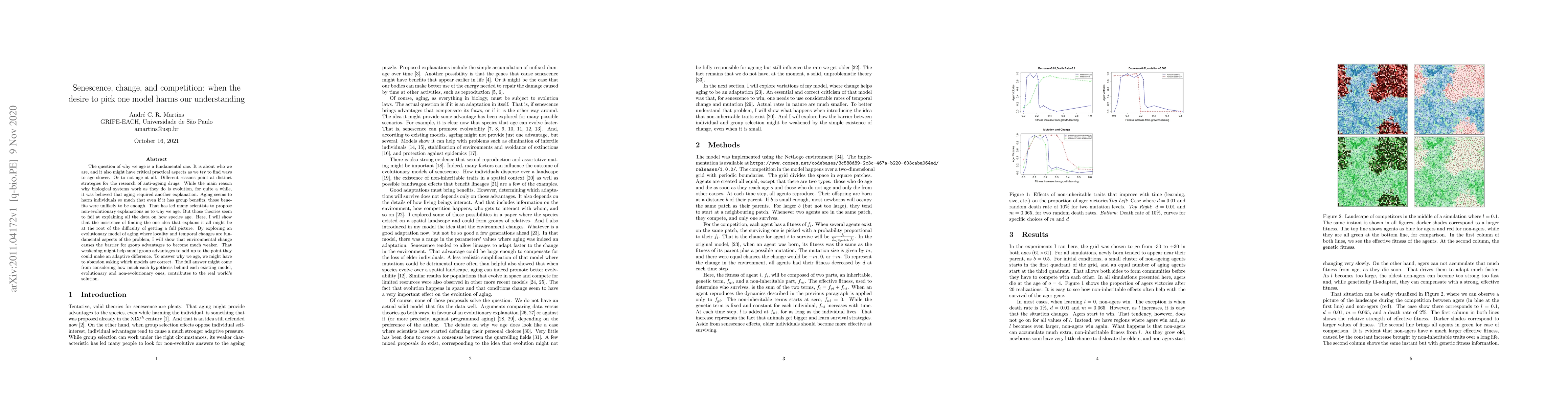 Thumbnail for Senescence, change, and competition: when the desire to pick one model
  harms our understanding