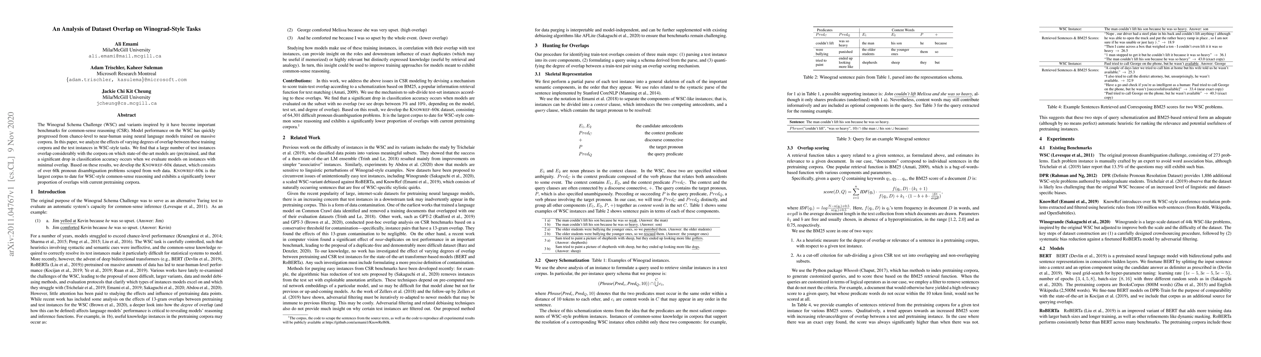 Thumbnail for An Analysis of Dataset Overlap on Winograd-Style Tasks