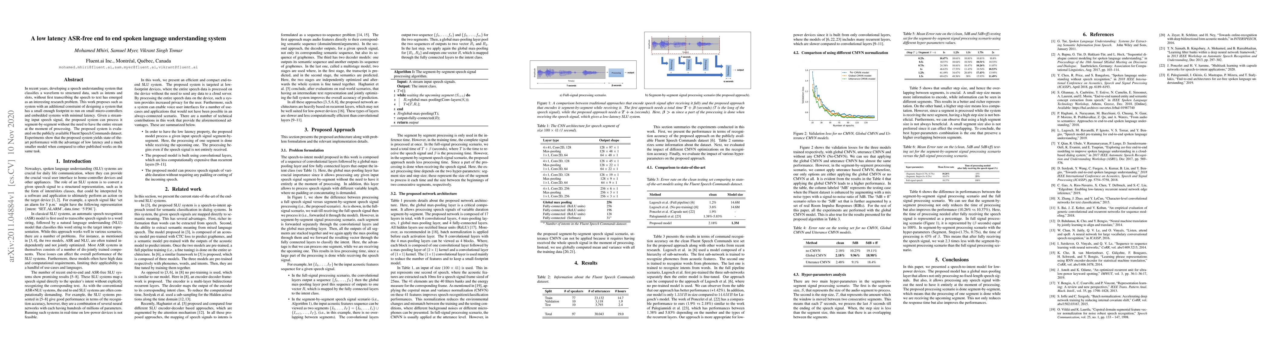 Thumbnail for A low latency ASR-free end to end spoken language understanding system