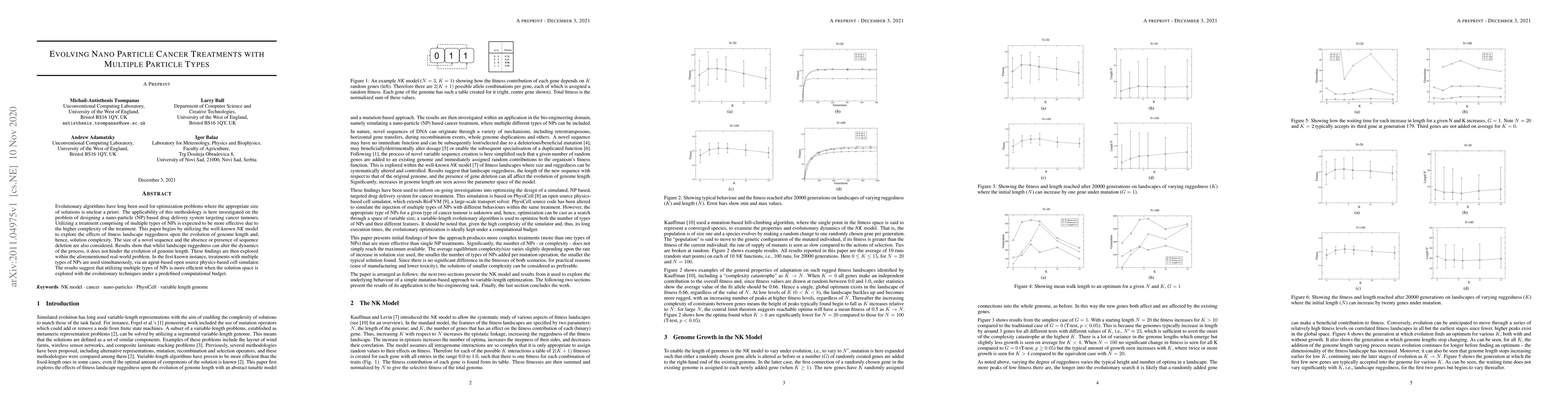 Thumbnail for Evolving Nano Particle Cancer Treatments with Multiple Particle Types