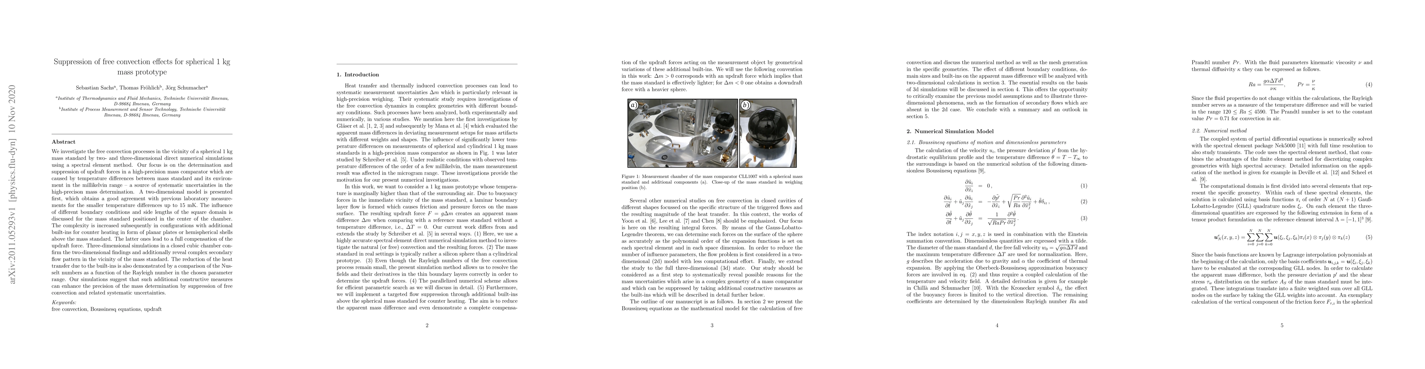 Thumbnail for Suppression of free convection effects for spherical 1 kg mass prototype