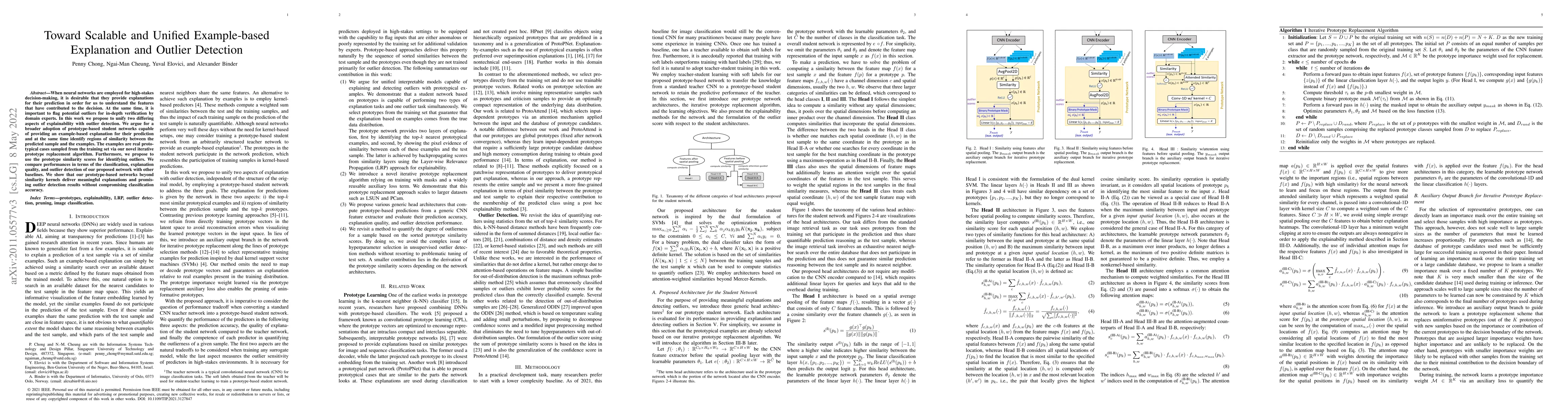 Thumbnail for Toward Scalable and Unified Example-based Explanation and Outlier
  Detection