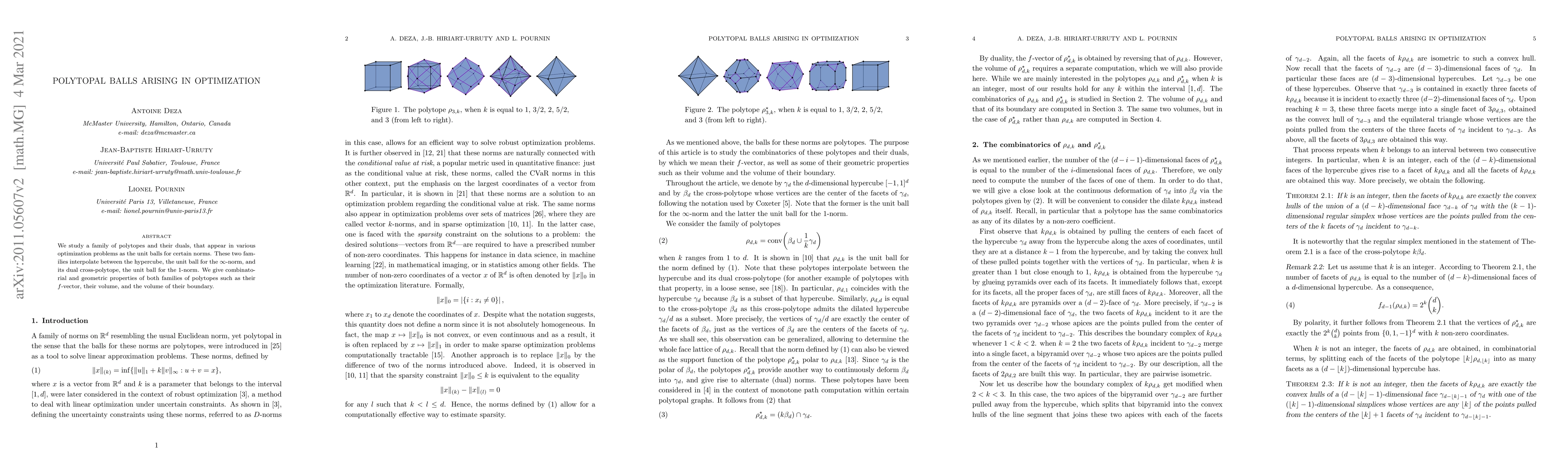 Thumbnail for Polytopal balls arising in optimization