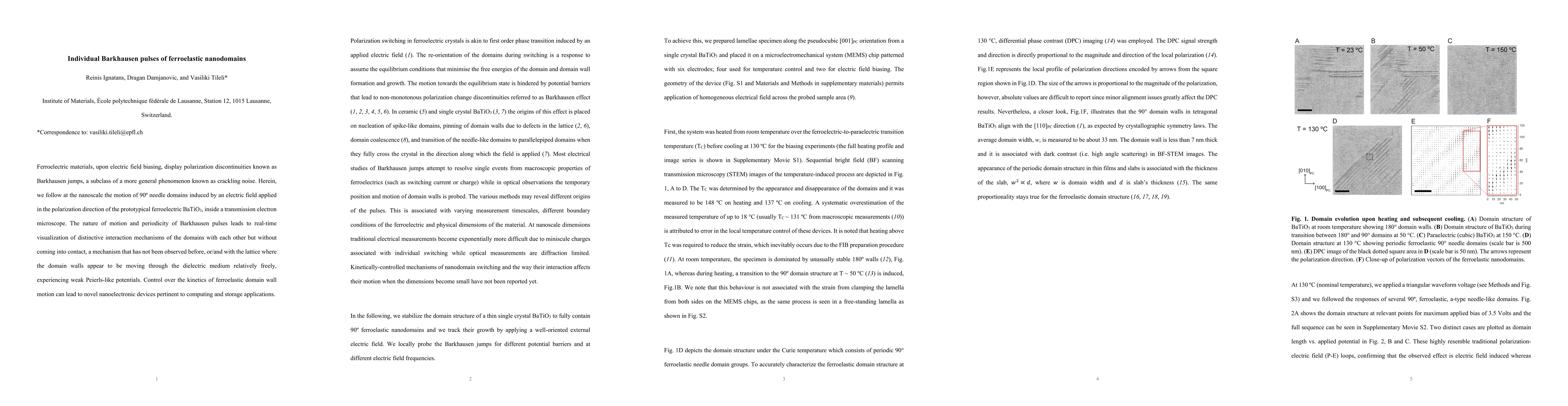 Thumbnail for Individual Barkhausen pulses of ferroelastic nanodomains