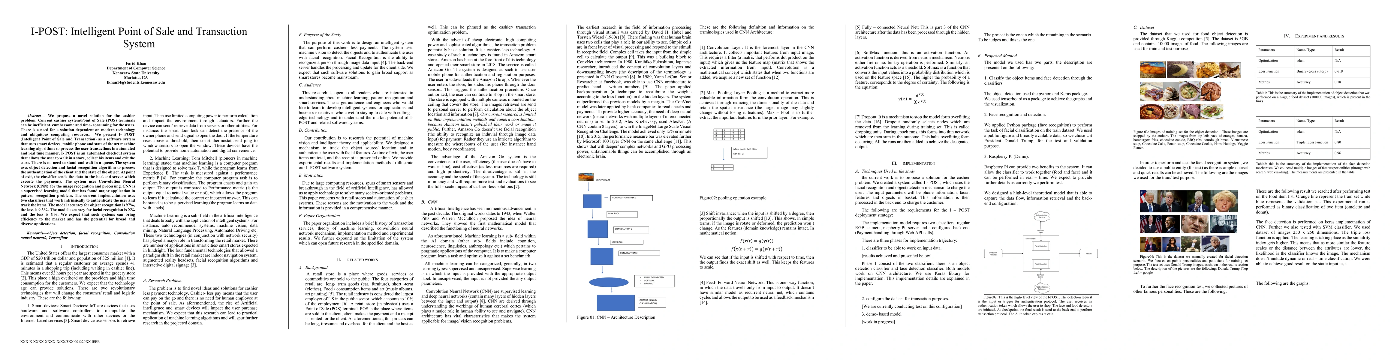 Thumbnail for I-POST: Intelligent Point of Sale and Transaction System