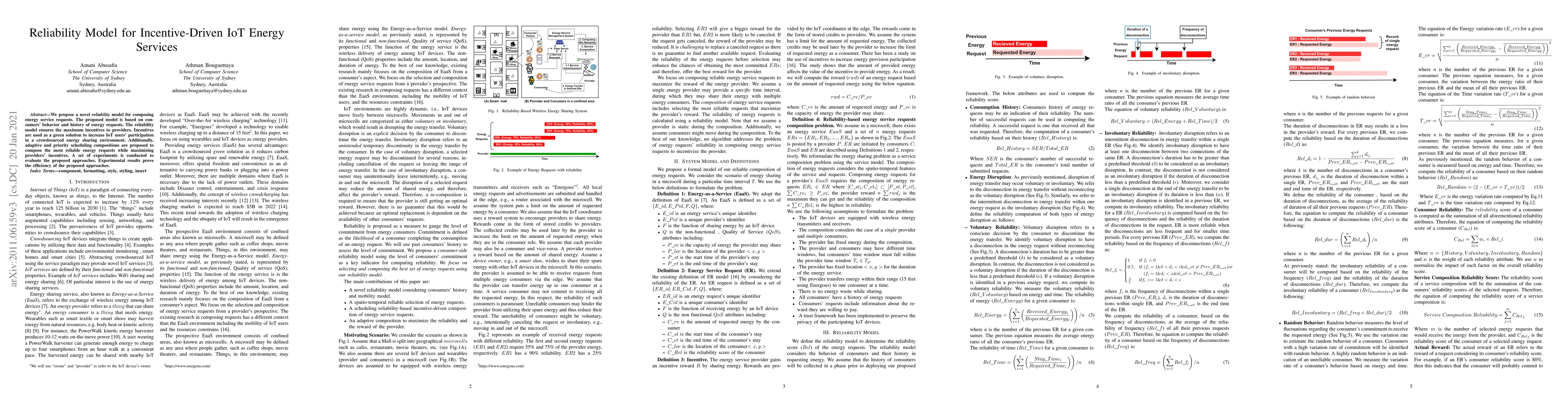 Thumbnail for Reliability Model for Incentive-Driven IoT Energy Services