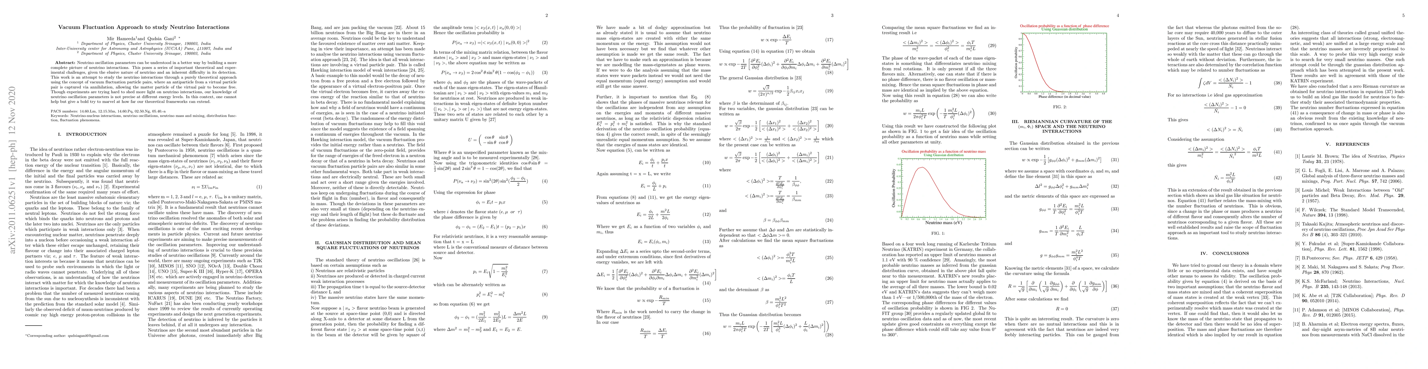 Thumbnail for Statistical approach to study neutrino interactions