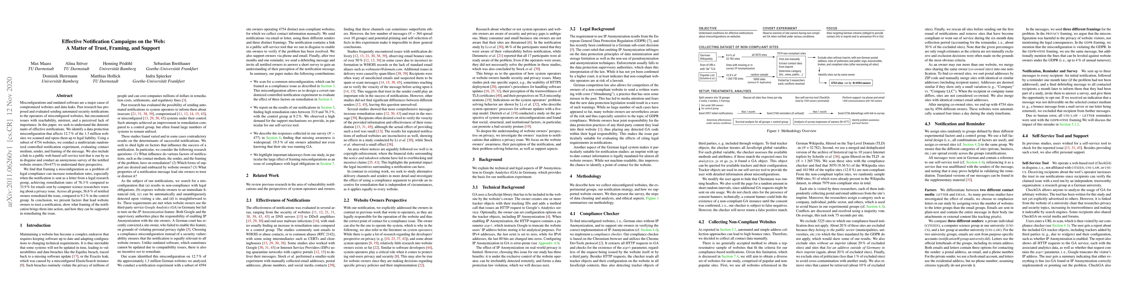 Thumbnail for Effective Notification Campaigns on the Web: A Matter of Trust, Framing,
  and Support