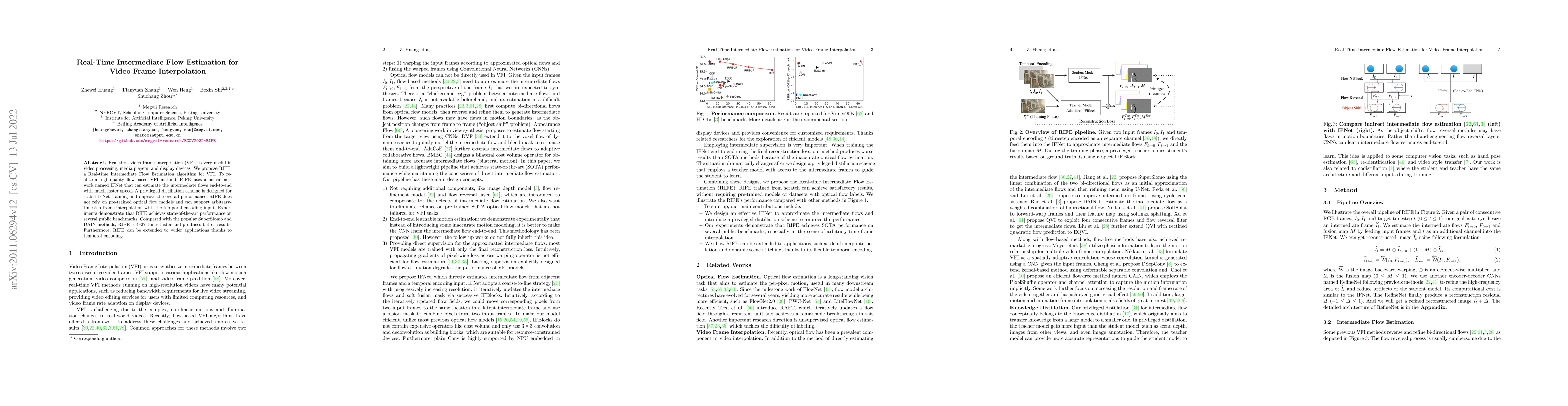 Thumbnail for Real-Time Intermediate Flow Estimation for Video Frame Interpolation