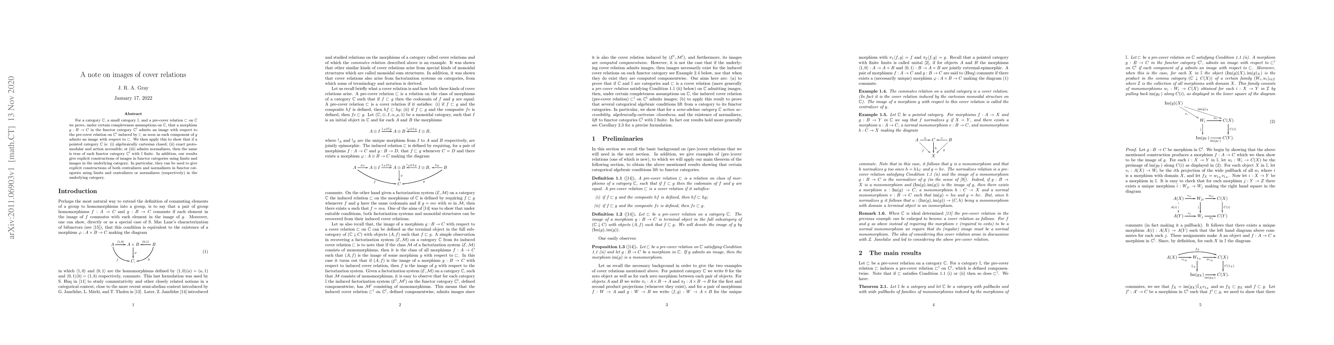 Thumbnail for A note on images of cover relations