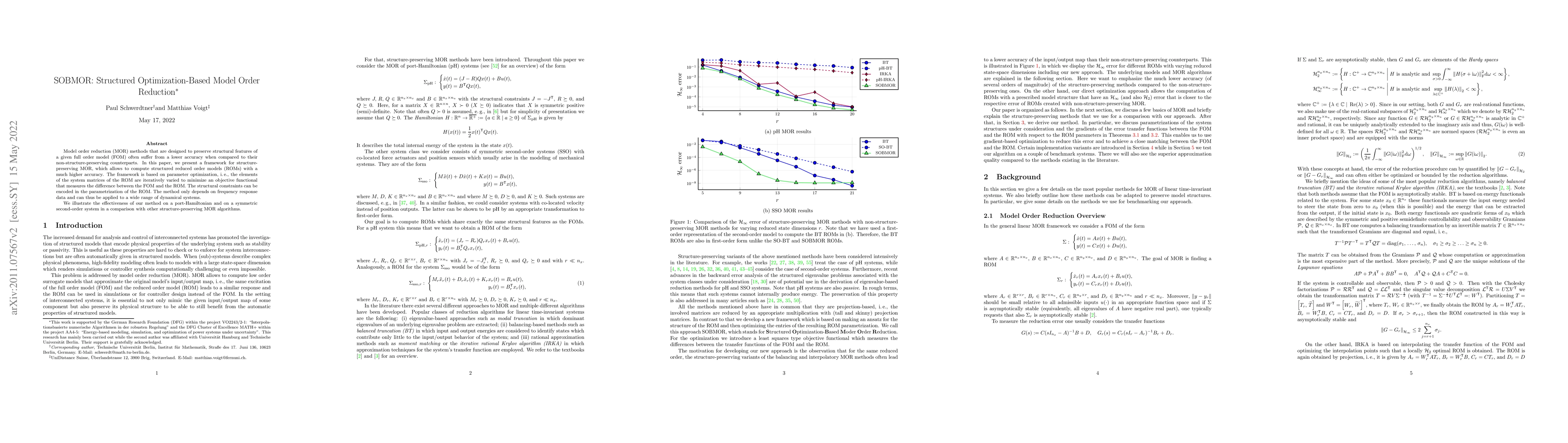 Thumbnail for SOBMOR: Structured Optimization-Based Model Order Reduction