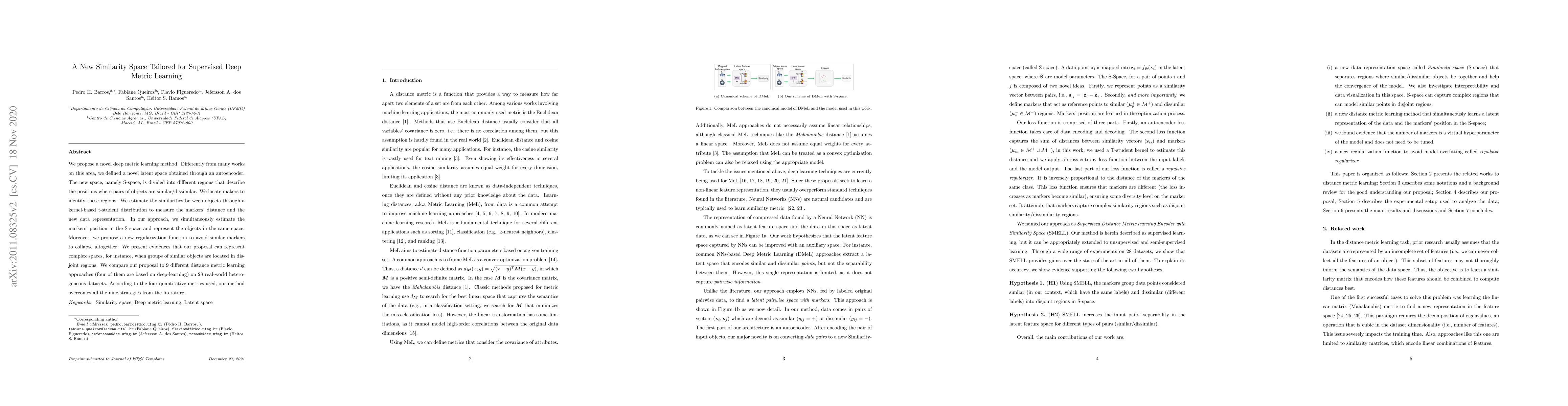 Thumbnail for A New Similarity Space Tailored for Supervised Deep Metric Learning