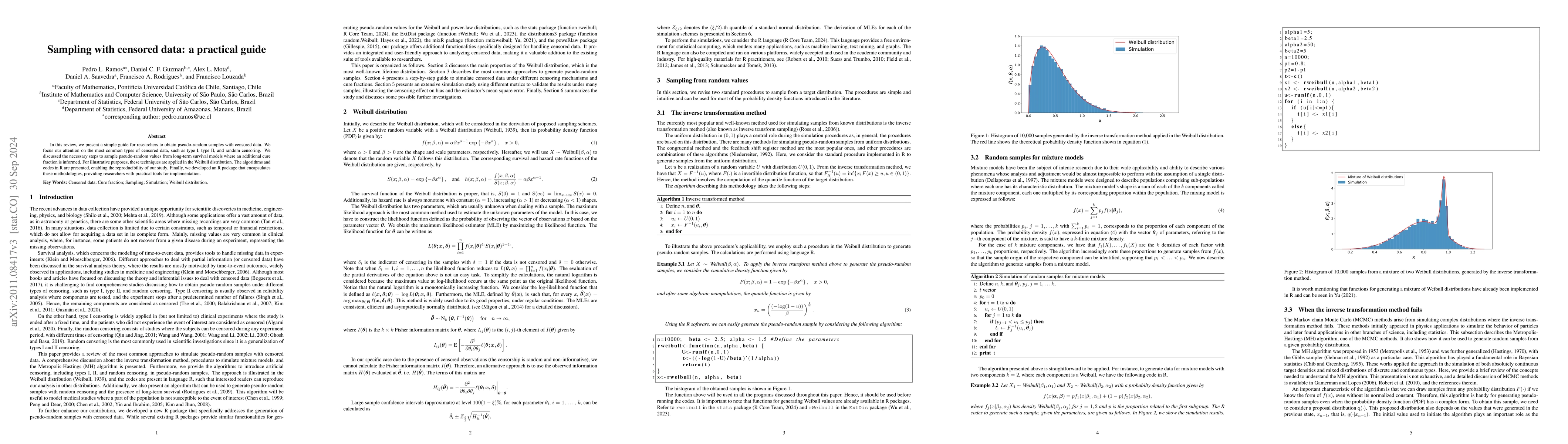 Thumbnail for Sampling with censored data: a practical guide