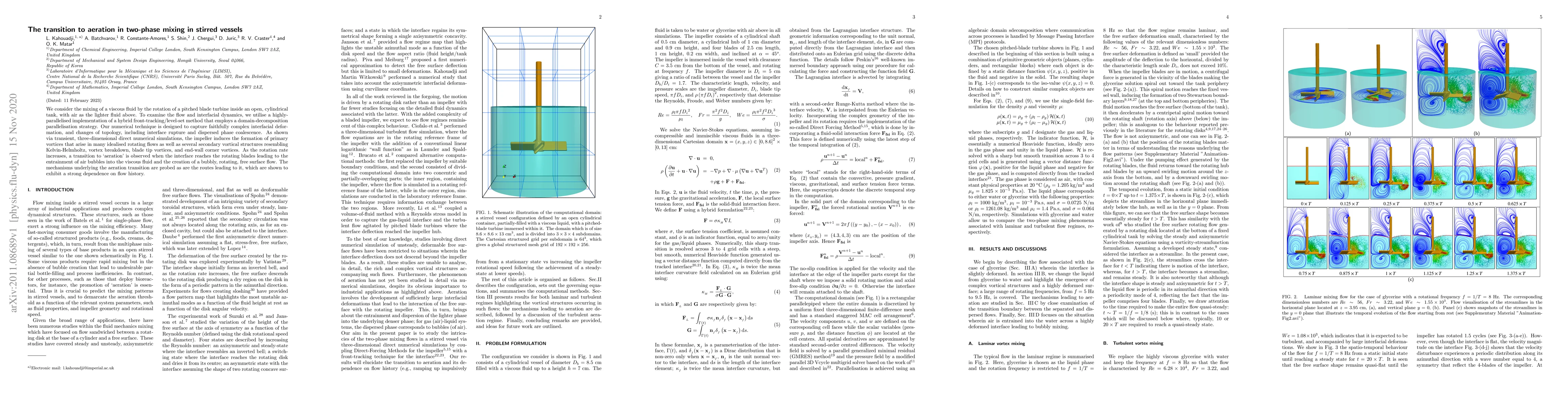 Thumbnail for The transition to aeration in two-phase mixing in stirred vessels