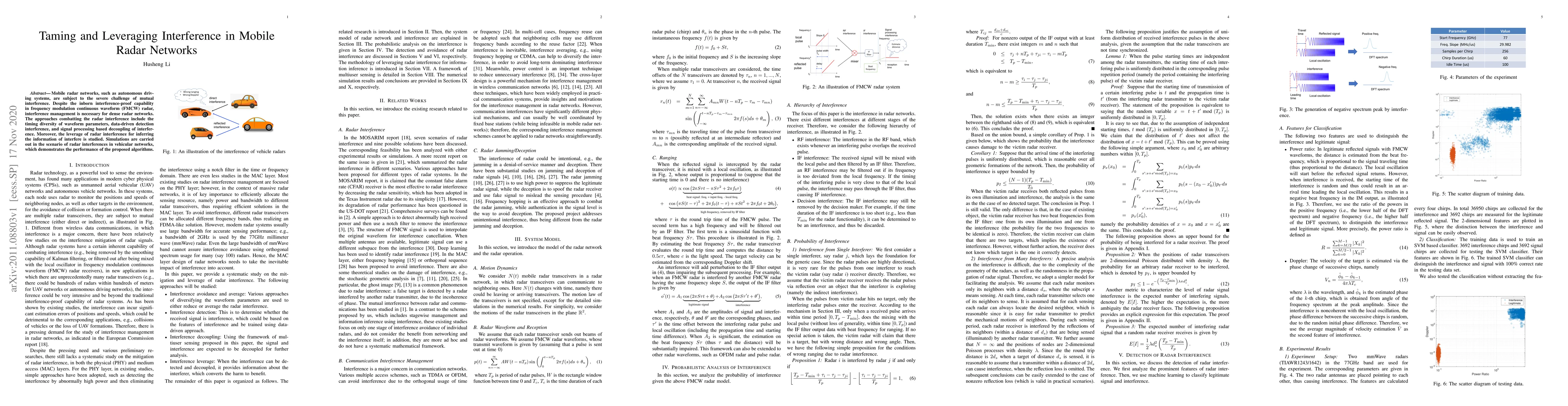 Thumbnail for Taming and Leveraging Interference in Mobile Radar Networks