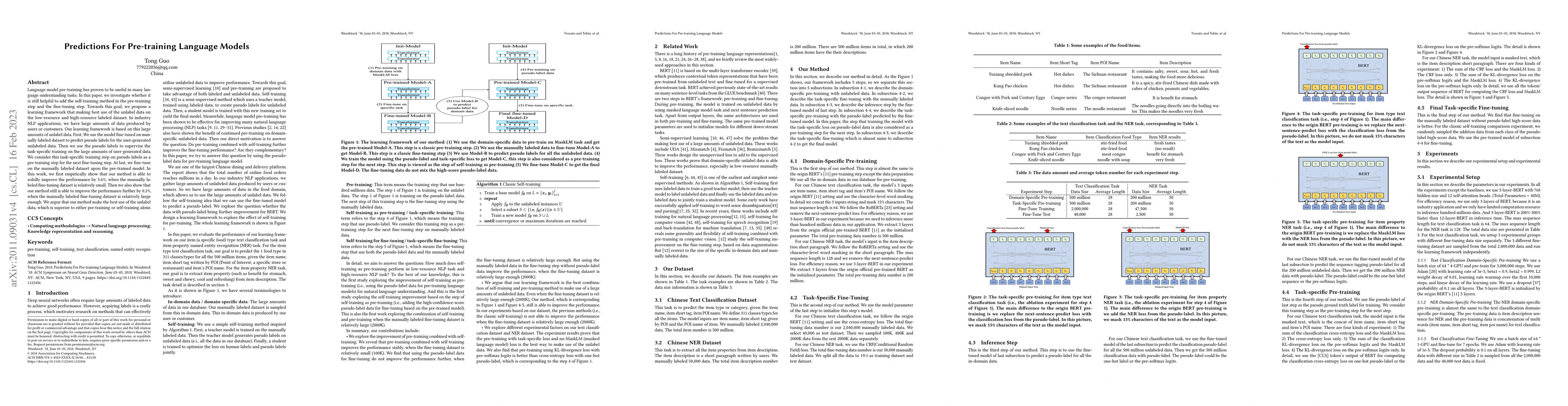Thumbnail for Predictions For Pre-training Language Models