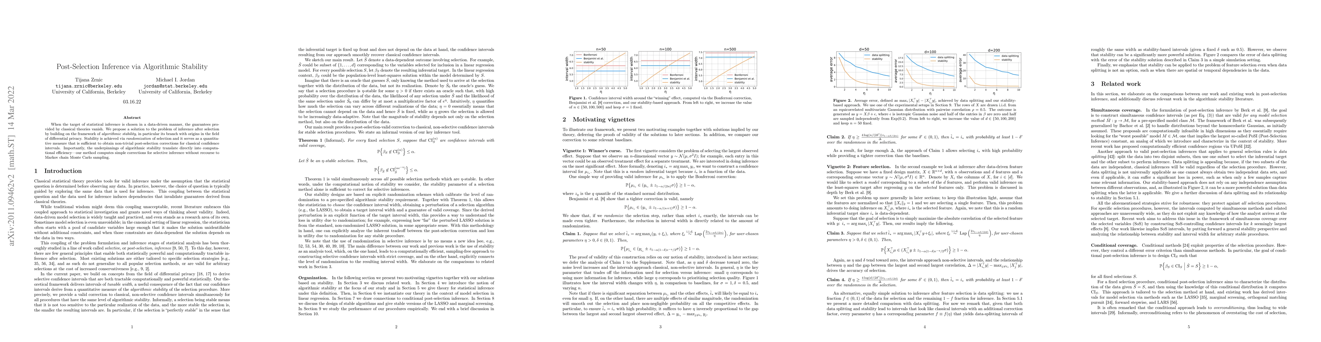 Thumbnail for Post-Selection Inference via Algorithmic Stability