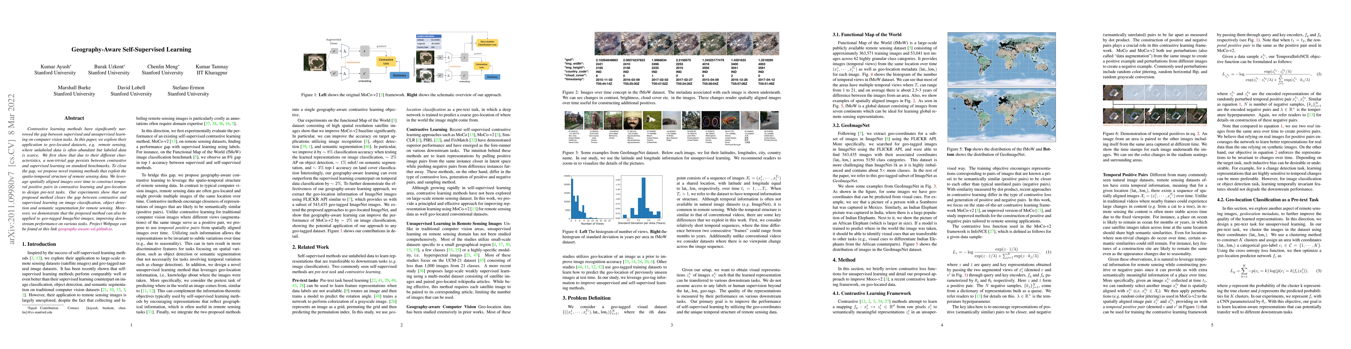 Thumbnail for Geography-Aware Self-Supervised Learning