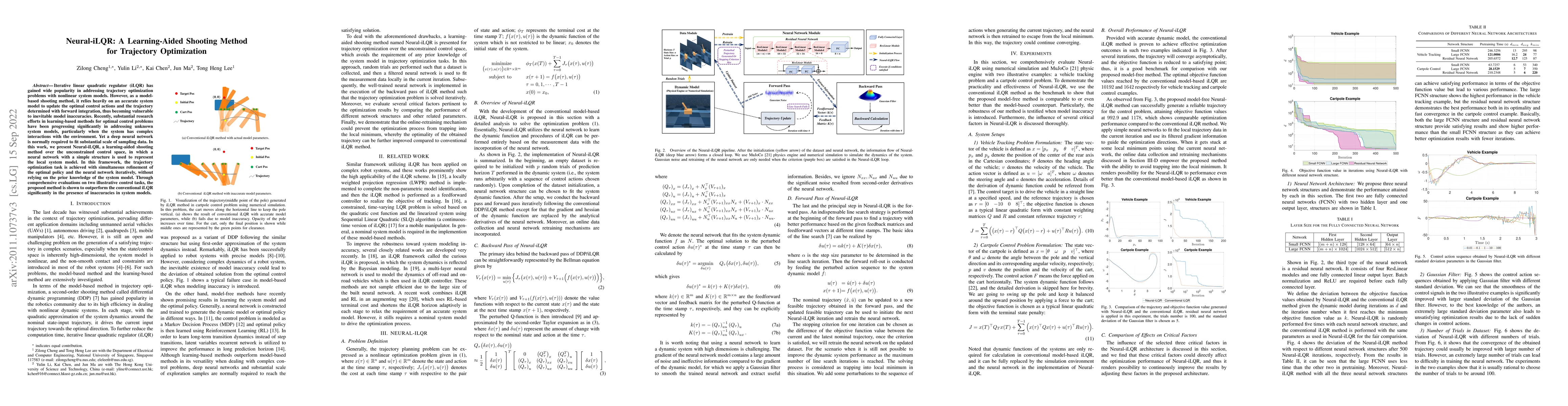Thumbnail for Neural-iLQR: A Learning-Aided Shooting Method for Trajectory
  Optimization
