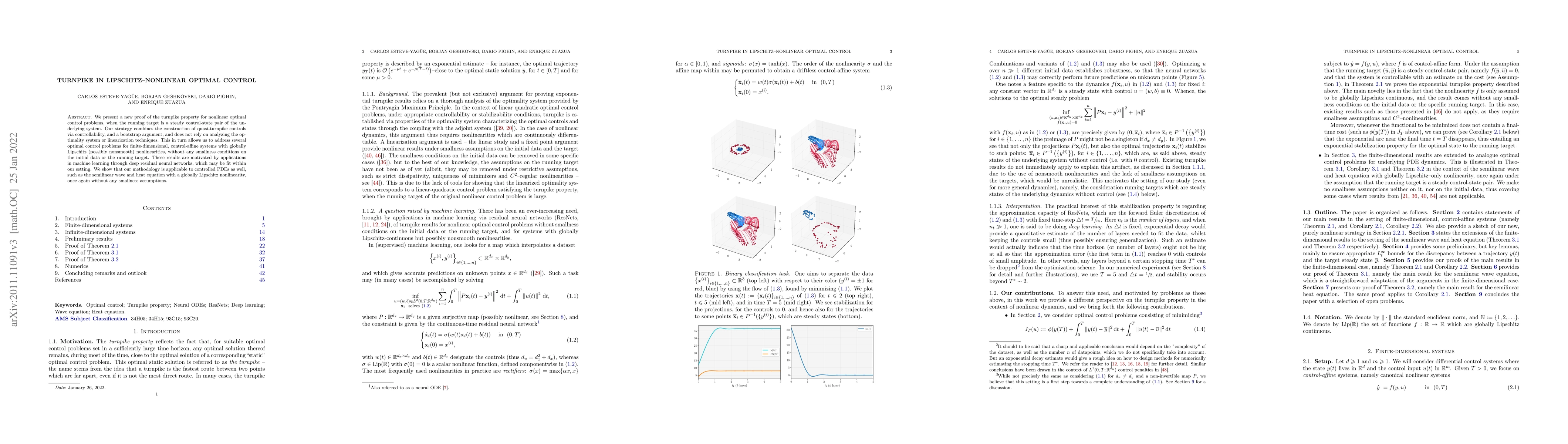 Thumbnail for Turnpike in Lipschitz-nonlinear optimal control