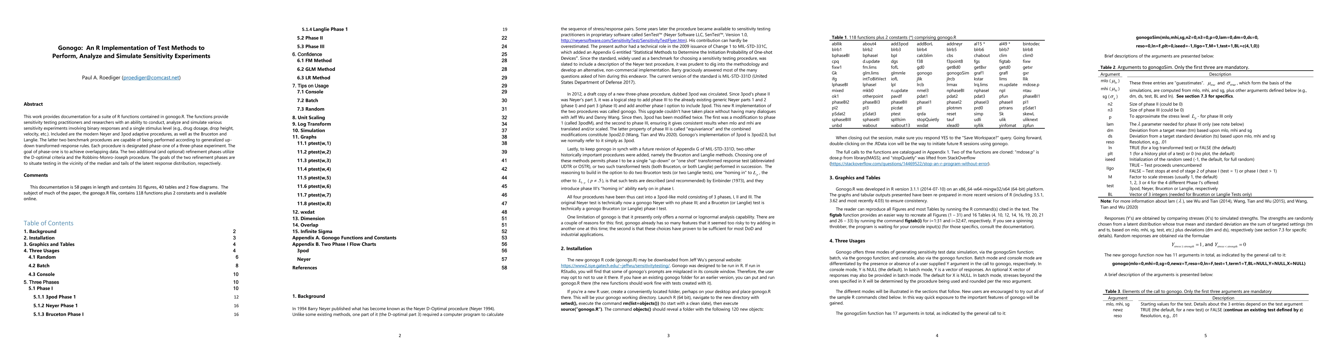 Thumbnail for Gonogo: An R Implementation of Test Methods to Perform, Analyze and
  Simulate Sensitivity Experiments