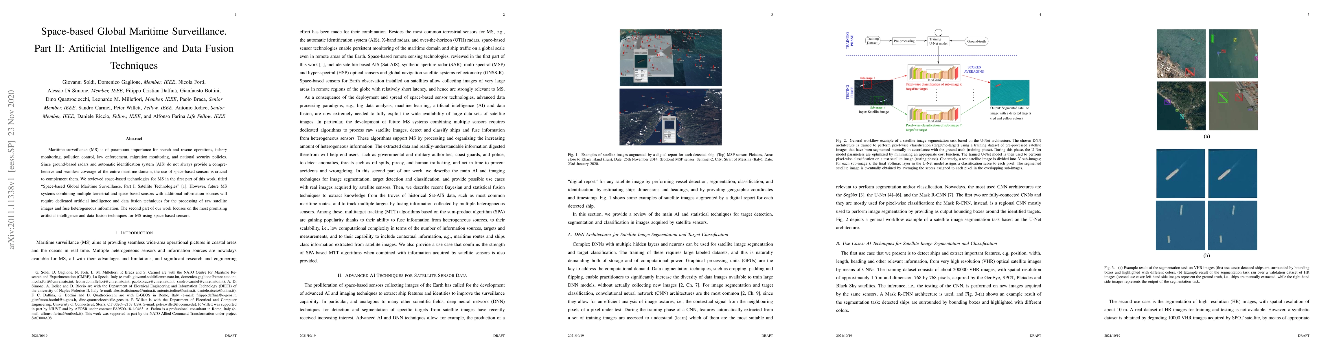 Thumbnail for Space-based Global Maritime Surveillance. Part II: Artificial
  Intelligence and Data Fusion Techniques
