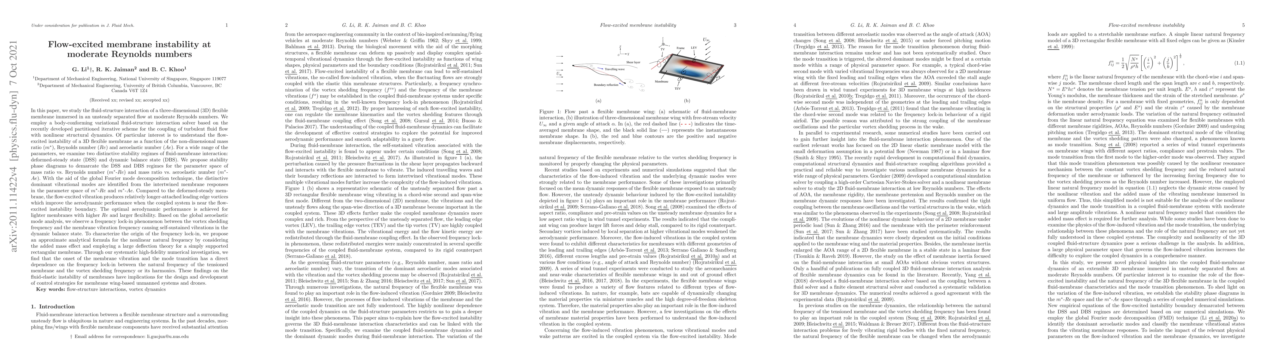 Thumbnail for Flow-excited membrane instability at moderate Reynolds numbers