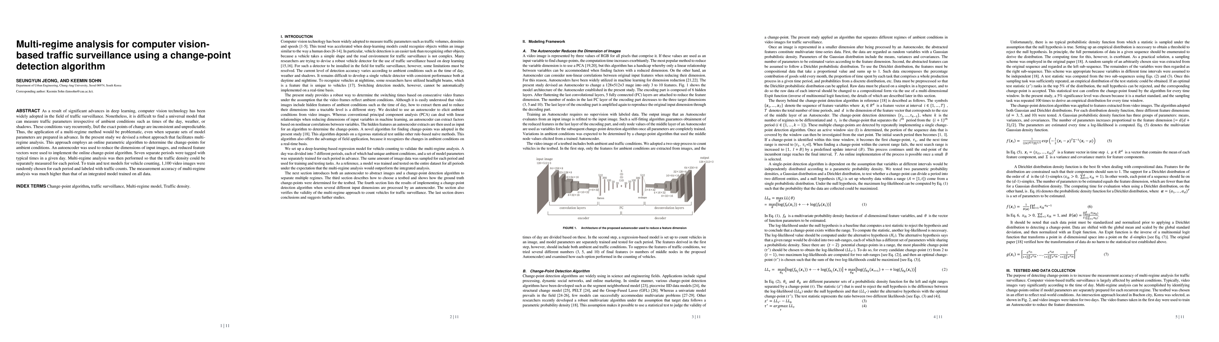 Thumbnail for Multi-regime analysis for computer vision-based traffic surveillance
  using a change-point detection algorithm