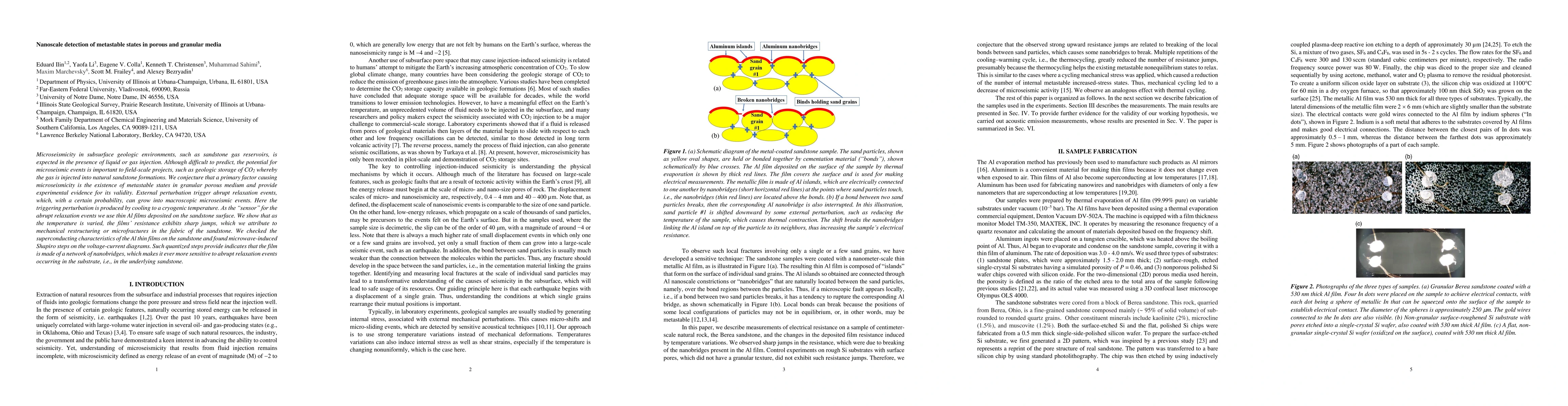 Thumbnail for Nanoscale detection of metastable states in porous and granular media