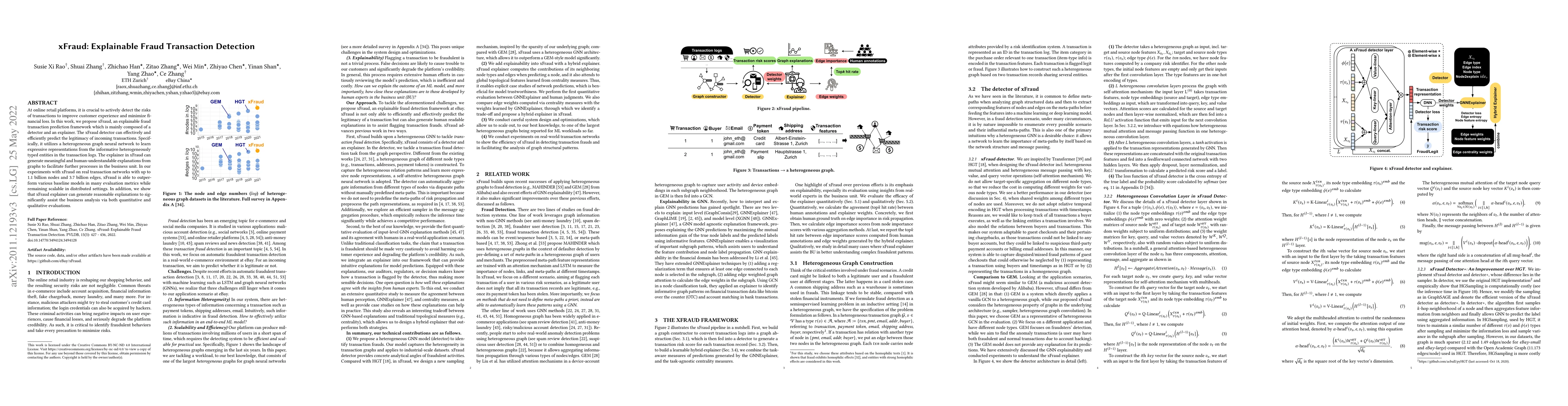 Thumbnail for xFraud: Explainable Fraud Transaction Detection