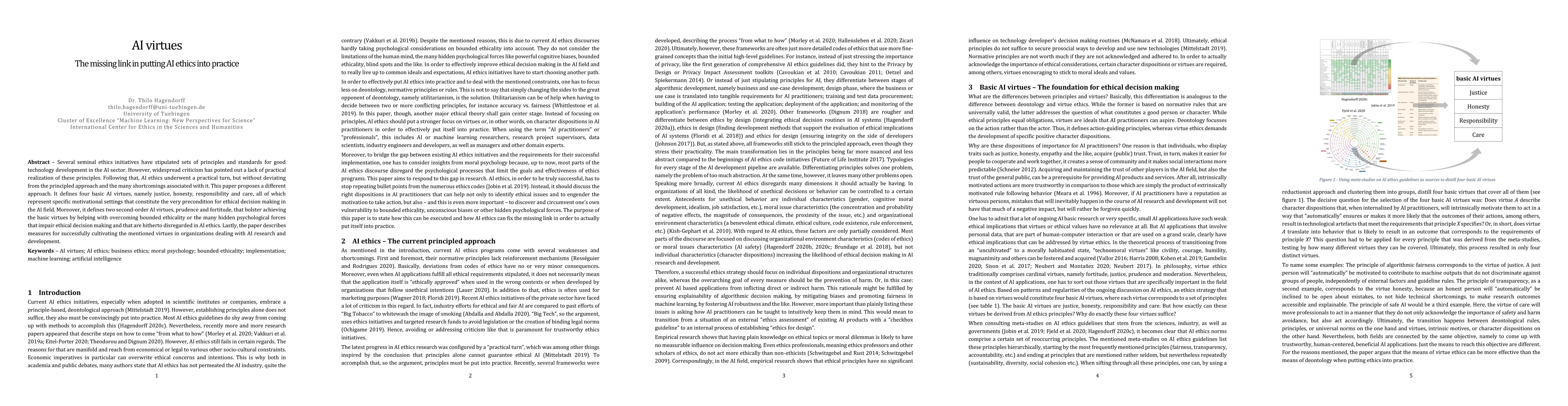 Thumbnail for AI virtues -- The missing link in putting AI ethics into practice