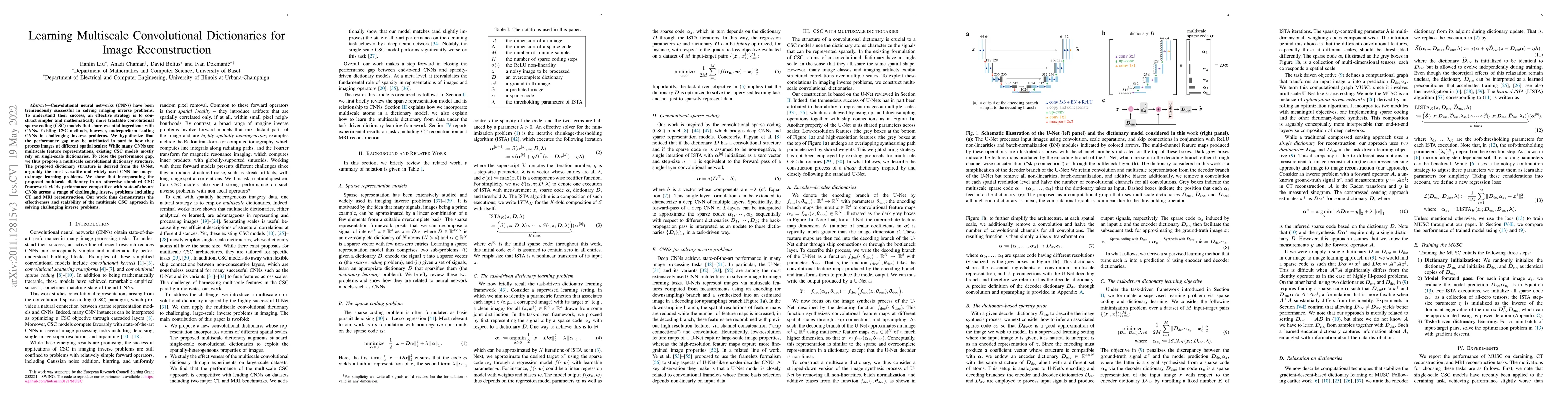 Thumbnail for Learning Multiscale Convolutional Dictionaries for Image Reconstruction